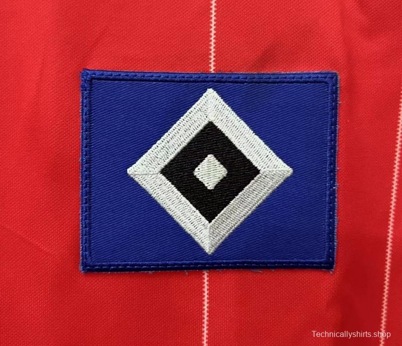 Retro 83/84 Hamburg SV Away Soccer Jersey