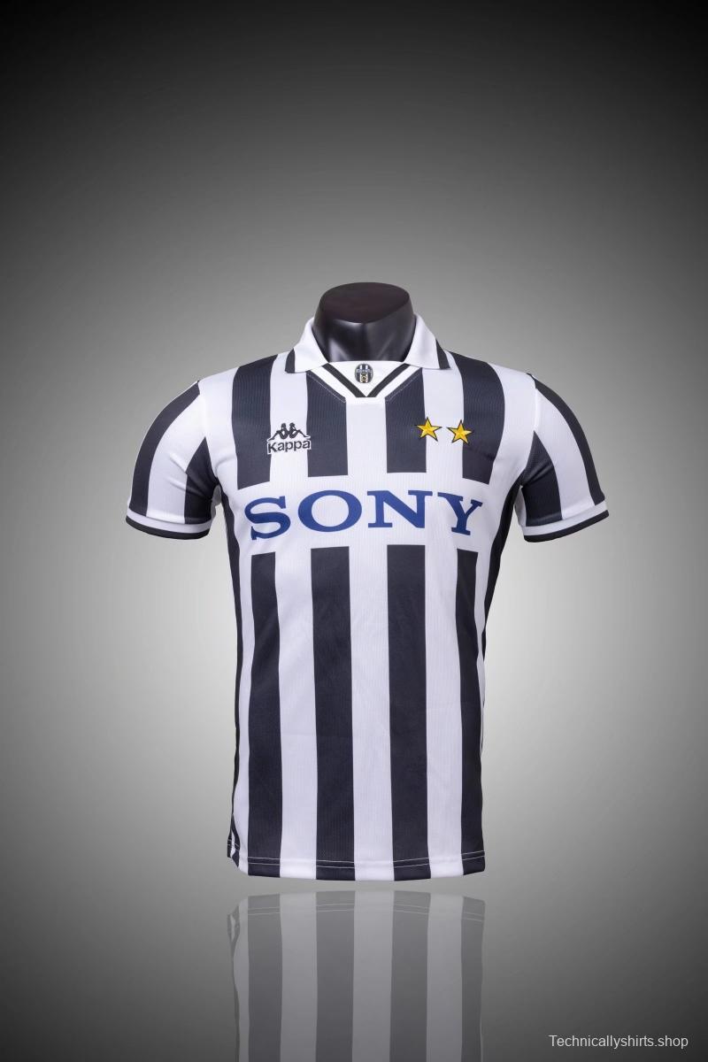 RETRO 95/97 Juventus Home Soccer Jersey