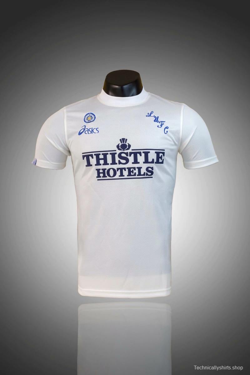 Retro 95/96 Leeds United Home Soccer Jersey