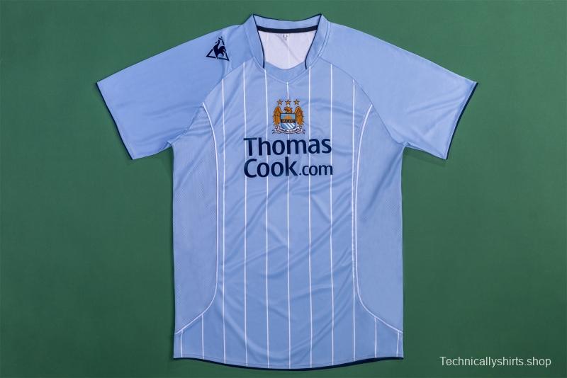 Retro 07/08 Manchester City Home Soccer Jersey