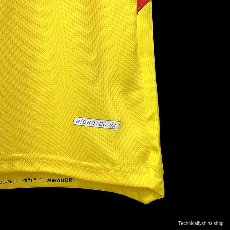 2022 Ecuador Home Jersey