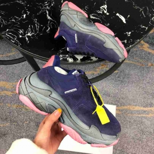 Men Balenciaga Triple-S 2 Sneaker Purple