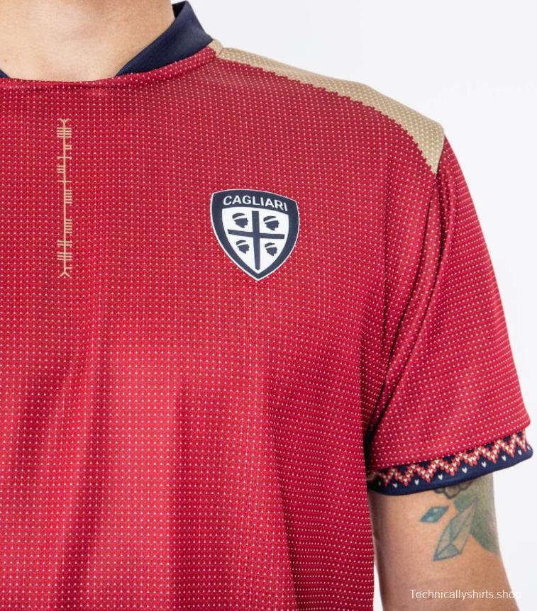 22/23 Cagliari Calcio Christmas Pre-match Jersey