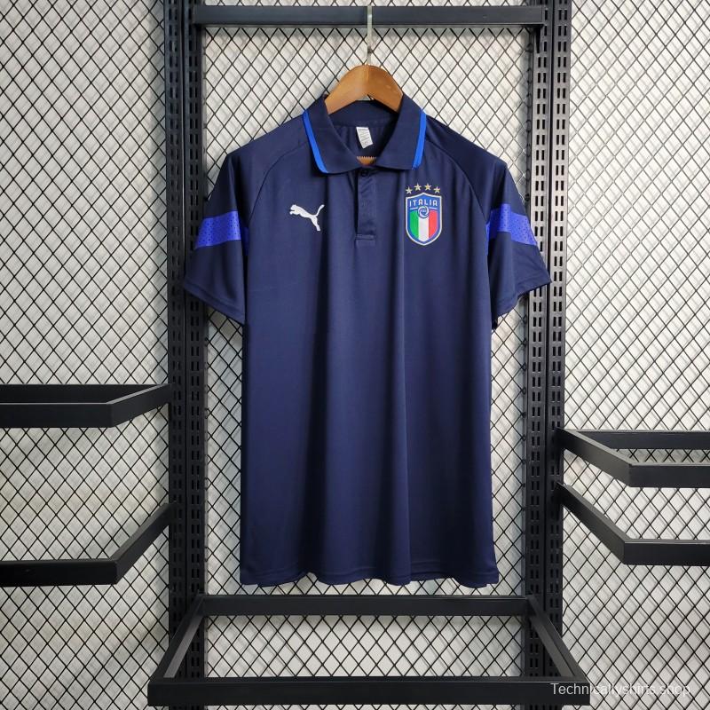 2023 POLO Italy Navy Training Jersey