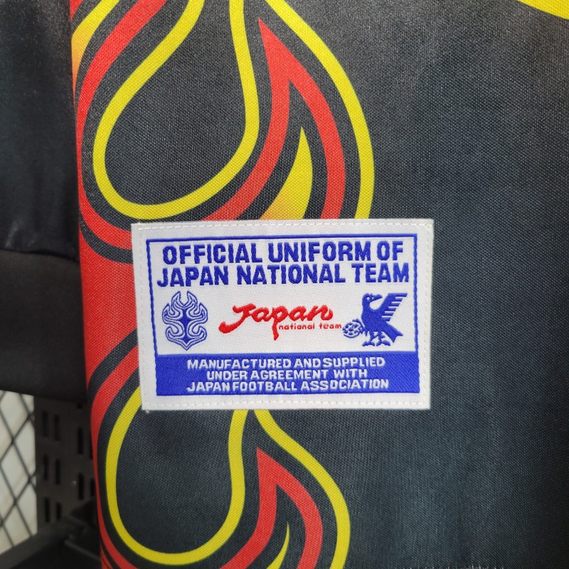 Retro 1998 Japan Goalkeeper Red Flame Jersey