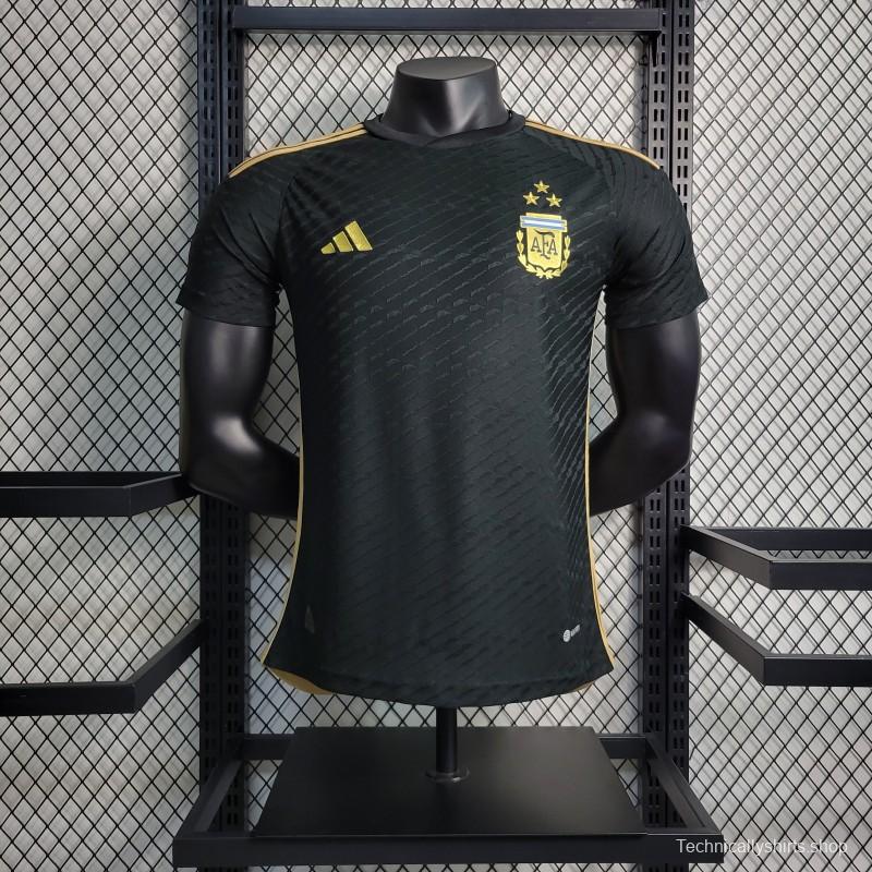 Player Version 23-24 Argentina Black Training Jersey