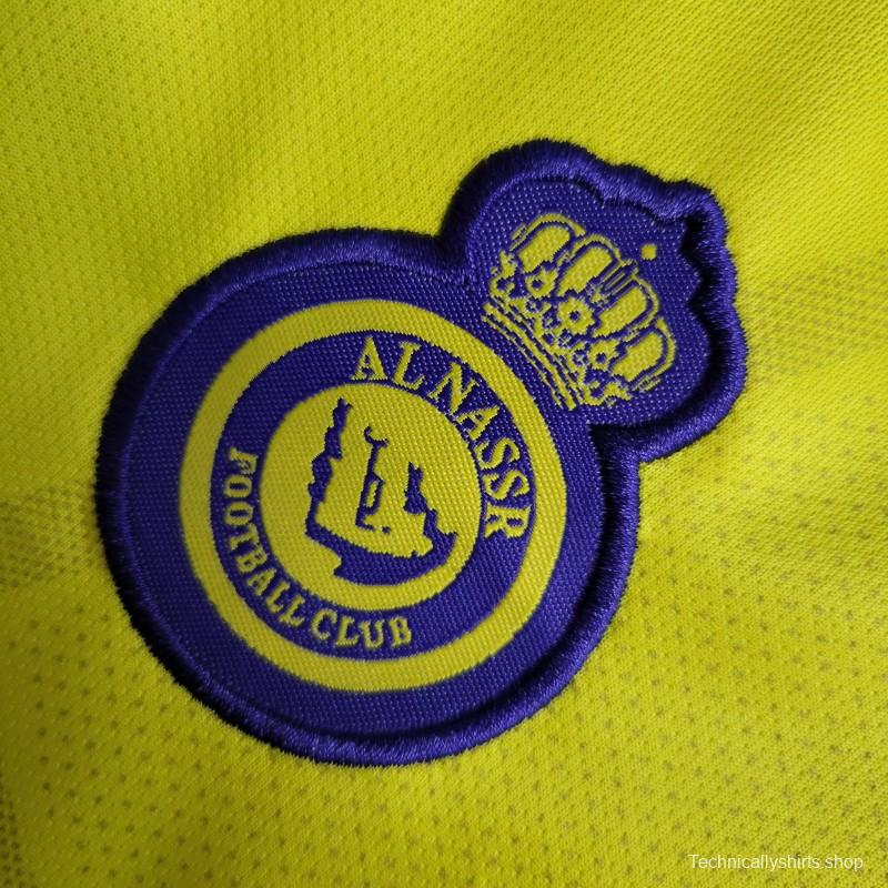 22/23 Al-Nassr FC Home Kids Jersey  Size 16-28