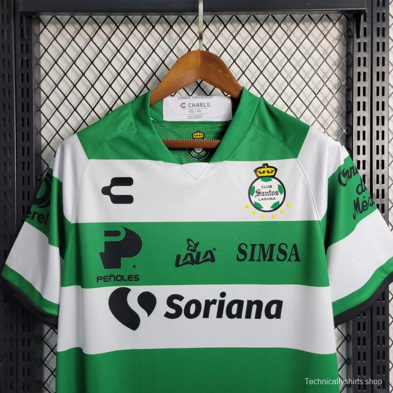 23-24 Mexico League Santos Laguna Home Jersey