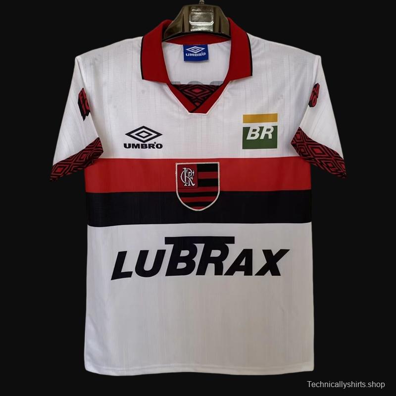 Retro 95/96 Flamengo Away White Special Edition Jersey