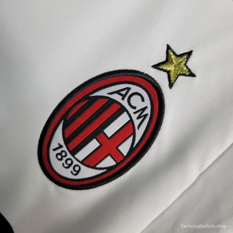 Retro 2007-08 AC Milan Away Soccer Jersey