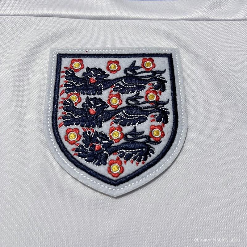 Retro 1982 England Home Soccer Jersey