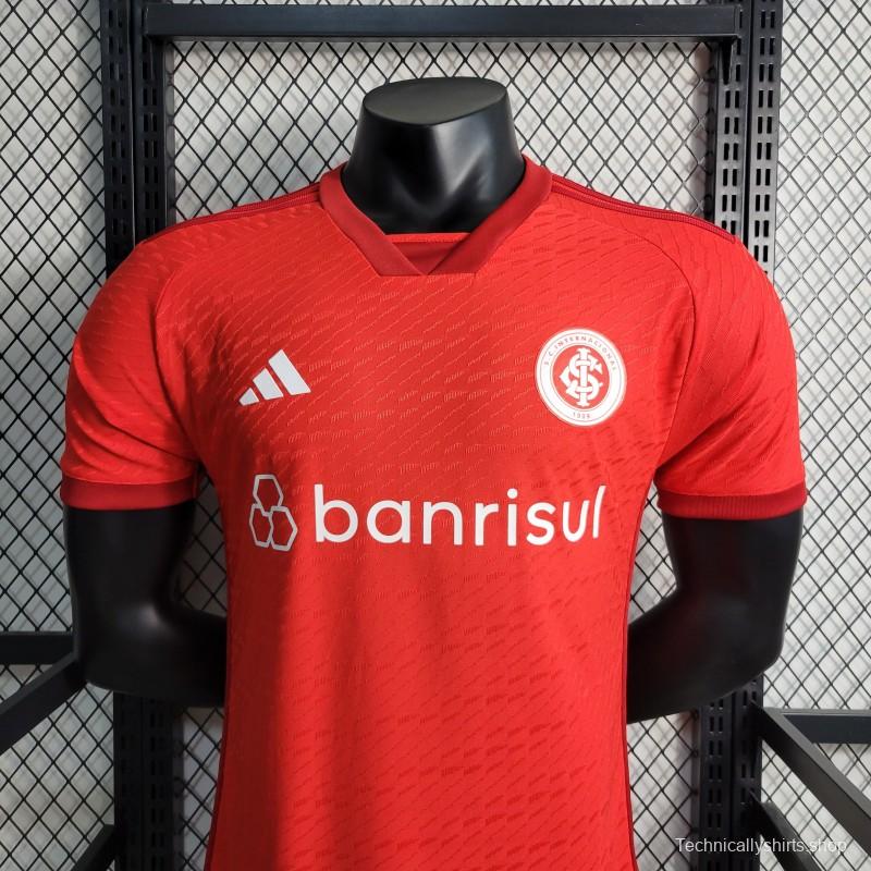 Player Version 23-24 SC Internacional Home Jersey