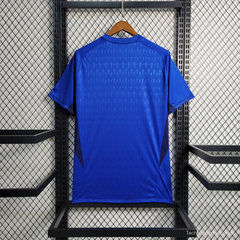 23-24 Cruzeiro Goalkeeper Blue Jersey