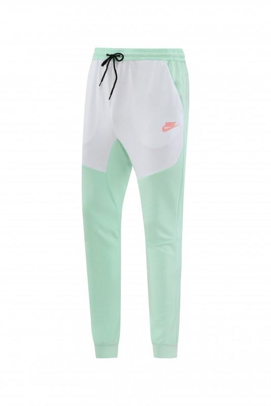 2023 Nike White Green Full Zipper Hoodie Jacket +Pants