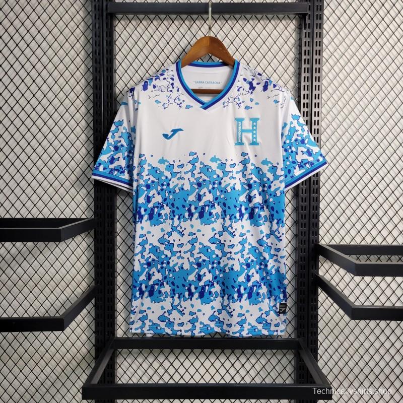 2023 Honduras Away White Jersey