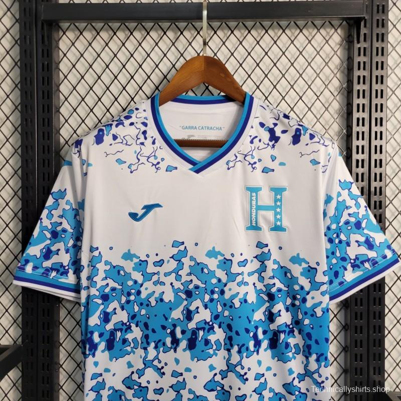 2023 Honduras Away White Jersey