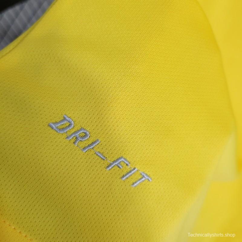 Retro 14-15 Corinthians Goalkeeper Yellow Jersey