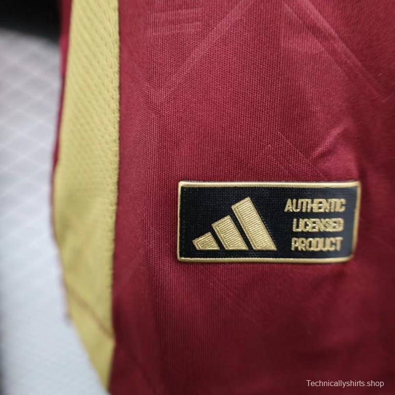 Player Version 2024 Belgium Home Jersey