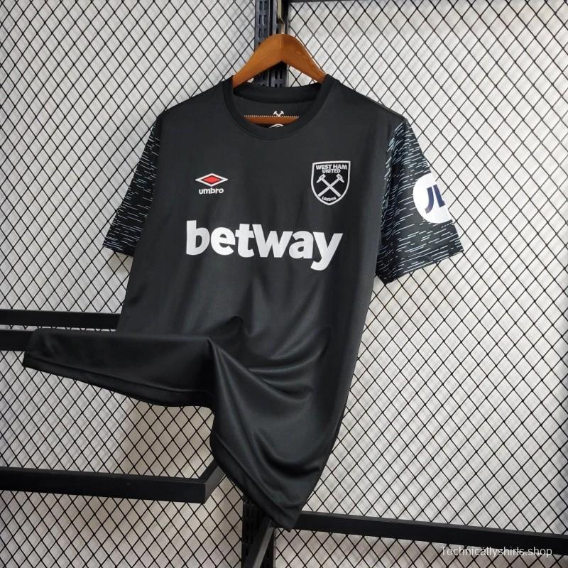 24/25 West Ham United Third Black Jersey