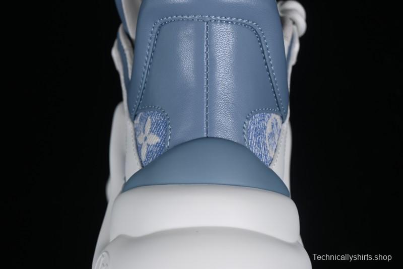 Louis Vuitton Archlight Sneakers with Wave-shaped Sole and Oversized Tongue - MBJ0