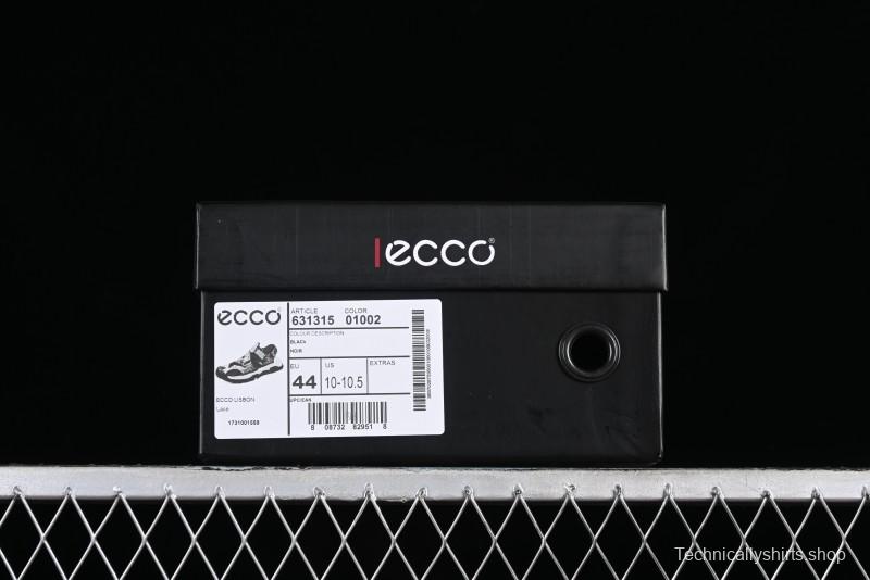 Ecco Offroad Series 2024 Summer New Casual Men's Sandals with Soft Leather Upper and Mesh - 63131501002