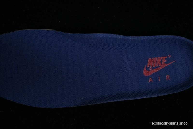 Nike Air Force 1 '07 Low Custom Casual Sneakers "Joker Red" with Full-Length Hexagonal Air Cushion - XL2402-333