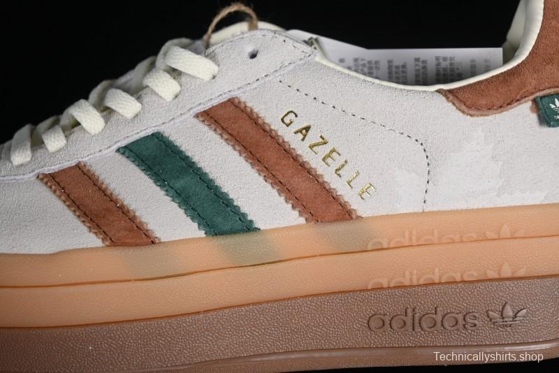 Adidas Originals Gazelle Bold IG3685 Low-Top Sneakers with Thick Sole for Casual Wear Anti-Slip and Durable - IG3685