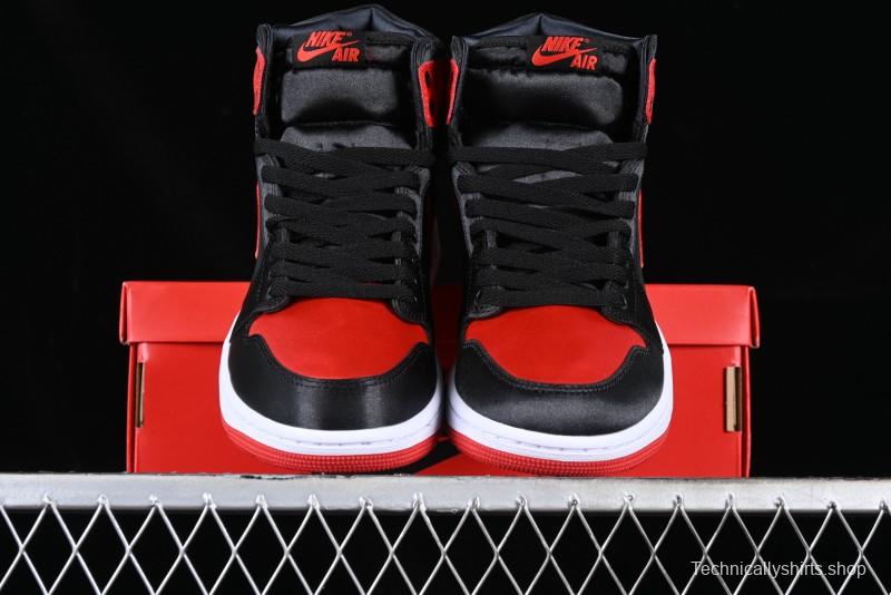 Air Jordan 1 High OG "Satin Bred" AJ1