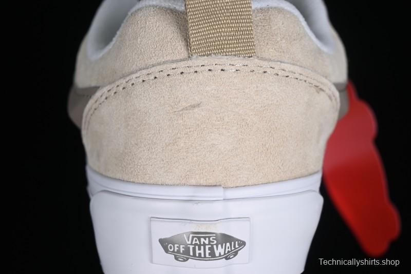 Vans Classics Knu Skool Cream Coffee Chunky Tongue Platform Sneakers - VN0009QCJD8