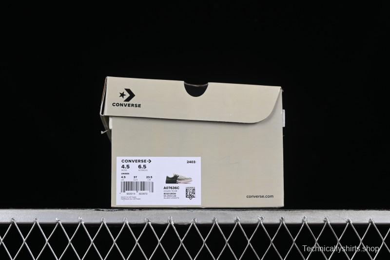 Feng Chen Wang Converse Chuck 70 Low Unisex Deconstructed Canvas Sneakers - A07636C