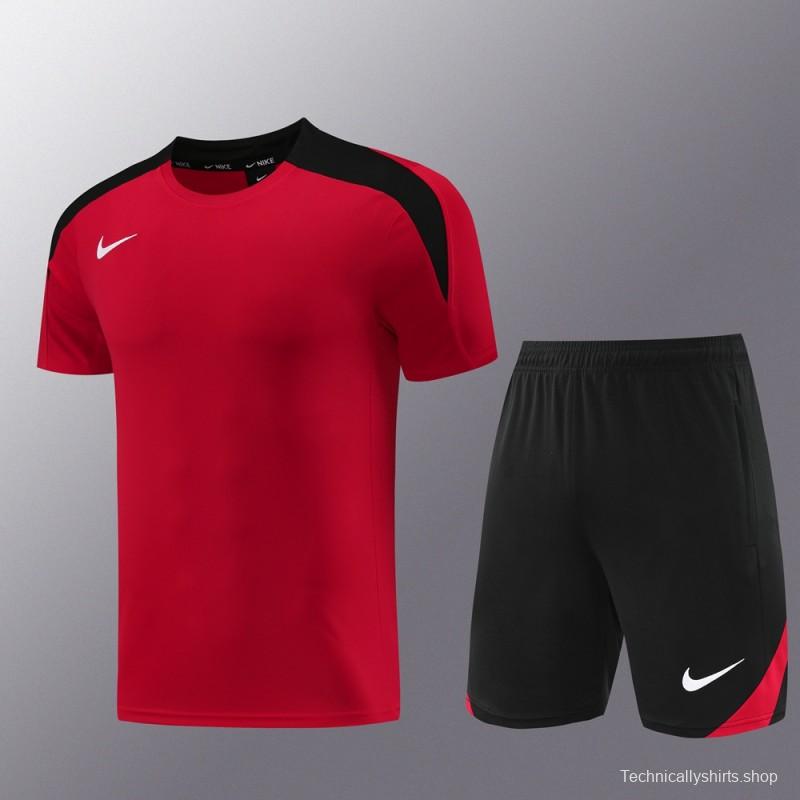 24/25 Nike Red Short Sleeve Jersey+Shorts