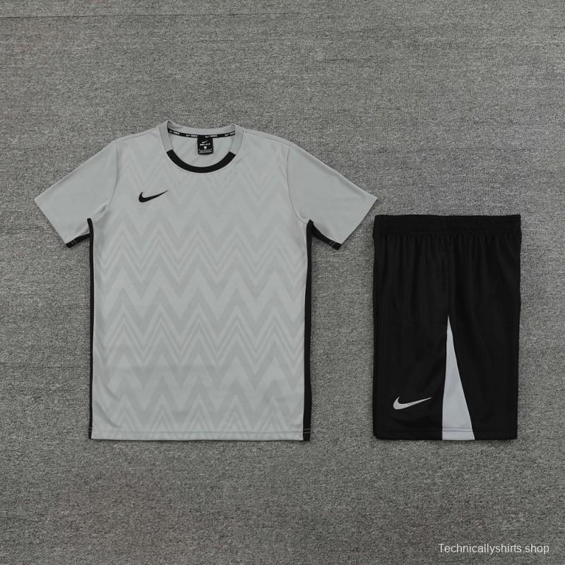 24/25 Nike Grey Short Sleeve Jersey+Shorts