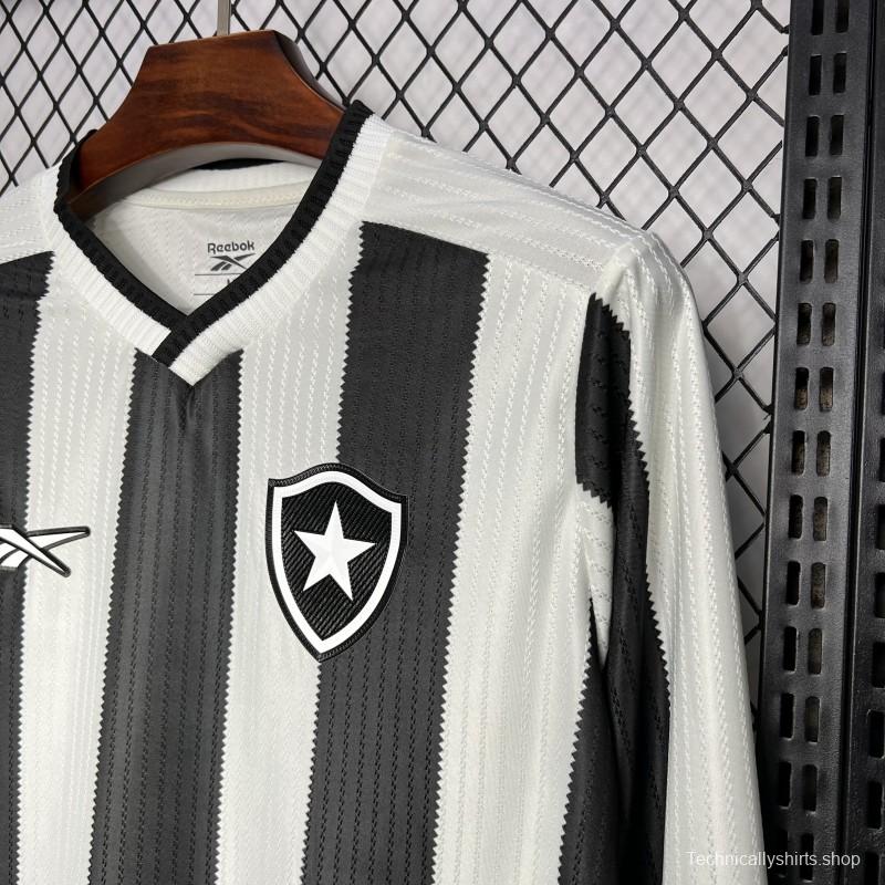 24/25 Botafogo Home Long Sleeve Jersey