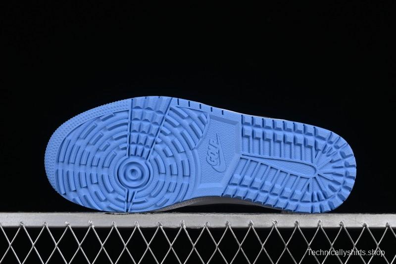 Nike Air Jordan 1 Mule Golf Shoes with University Blue Colorway - FJ1214-400