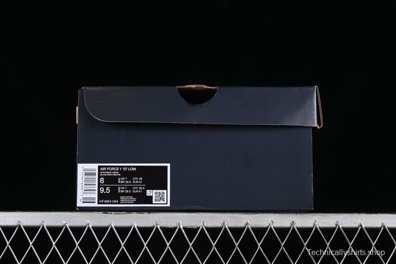 Nike Air Force 1 '07 Low Casual Sneakers with Full-Length Air Cushion - HF4864-094