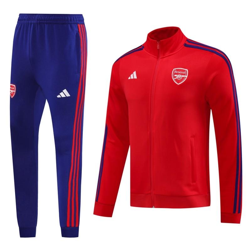 24/25 Arsenal Red Full Zipper Jacket +Long Pants