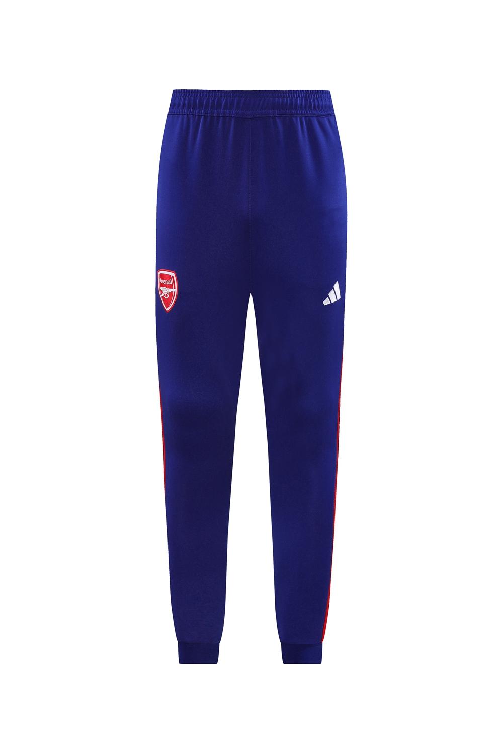 24/25 Arsenal Blue Full Zipper Jacket +Long Pants