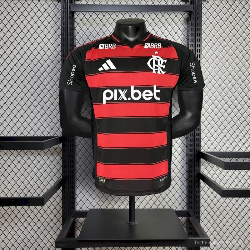 2025/26 Player Version Flamengo Home Jersey