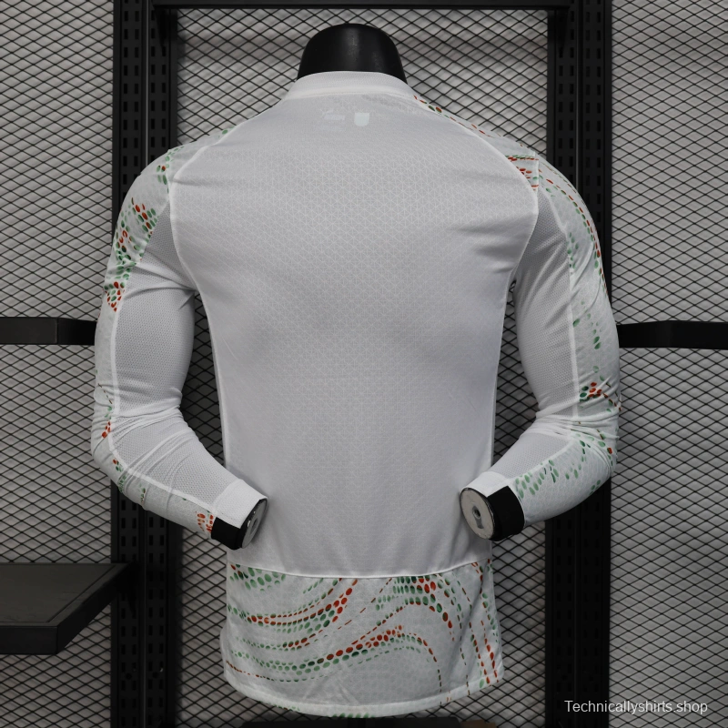 25/26 Player Version Portugal Away Long Sleeve Jersey