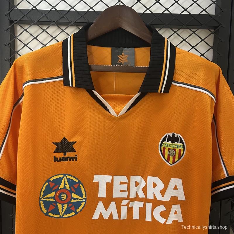 99/00 Retro Valencia Away Jersey