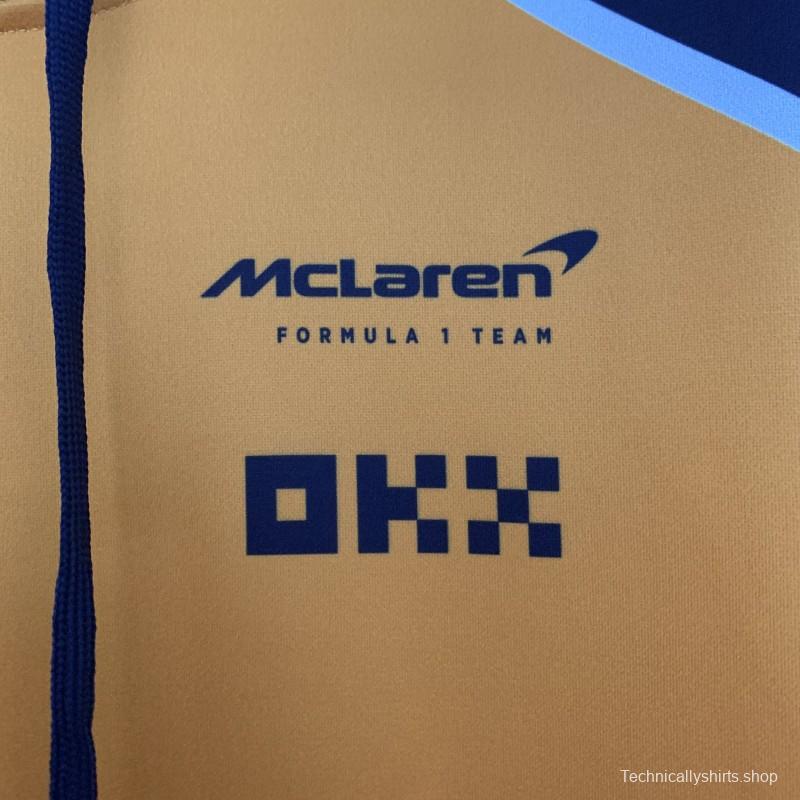 2025 F1 Formula Orange/Black Mclaren Hoodie