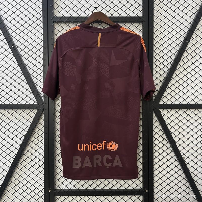 Retro 17/18 Barcelona Third Jersey