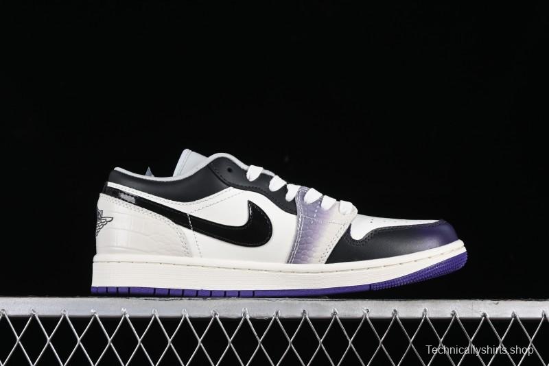 Nike Air Jordan 1 Low "Purple" Casual Sneakers - HF5759-101