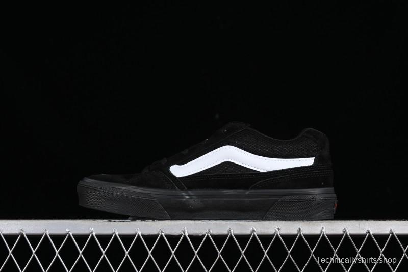 Vans Caldrone Classic Black Retro Skate Shoes - VN0007P9BA2