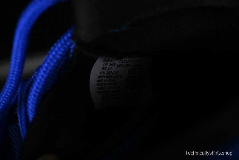 Nike Air Jordan 11 Retro High Top Basketball Shoes in Black and Blue - CT8012-400