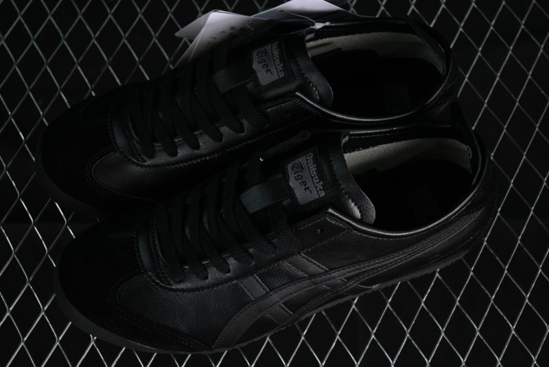 Onitsuka Tiger Mexico 66 Low-Top Leather Sneakers for Casual Running - TH4J2L-9090
