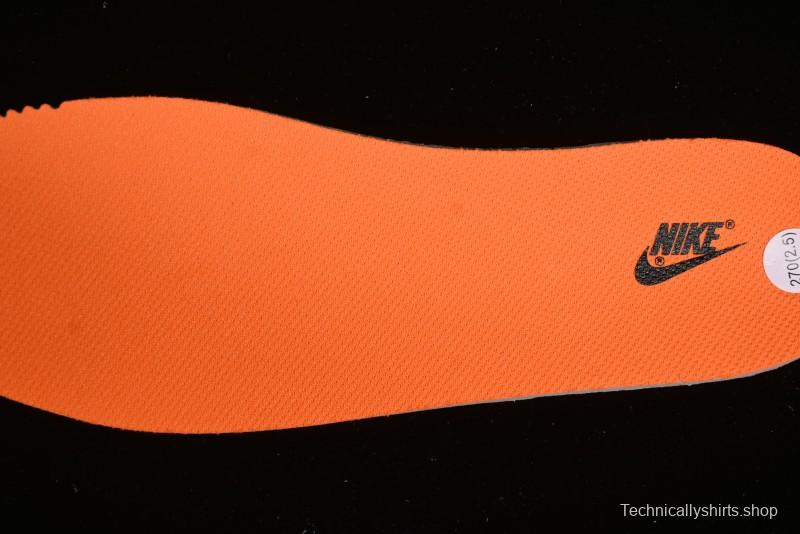 Nike SB Dunk Low Casual Skate Shoes in White, Orange, and Black - DH9765-003