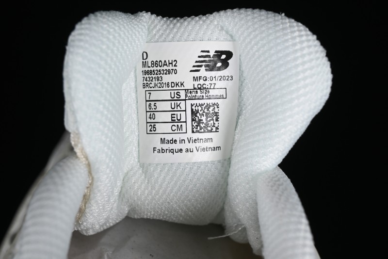New Balance JJJJound x 860V2 Classic Retro Dad Style Casual Running Sneakers - ML860AH2