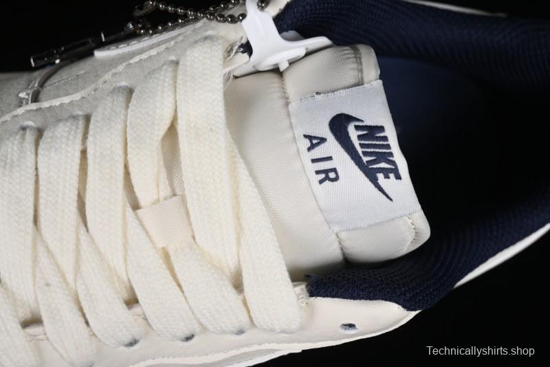 Nike Air Force 1 '07 Low LV Collaboration - Off White Double Swoosh Casual Sneakers - XZ6188-002