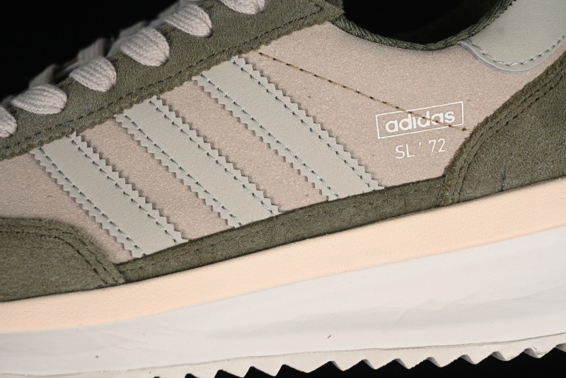 Adidas Originals SL 72 Retro Running Shoes with Ecotex Tongue and EVA Midsole - IH5632